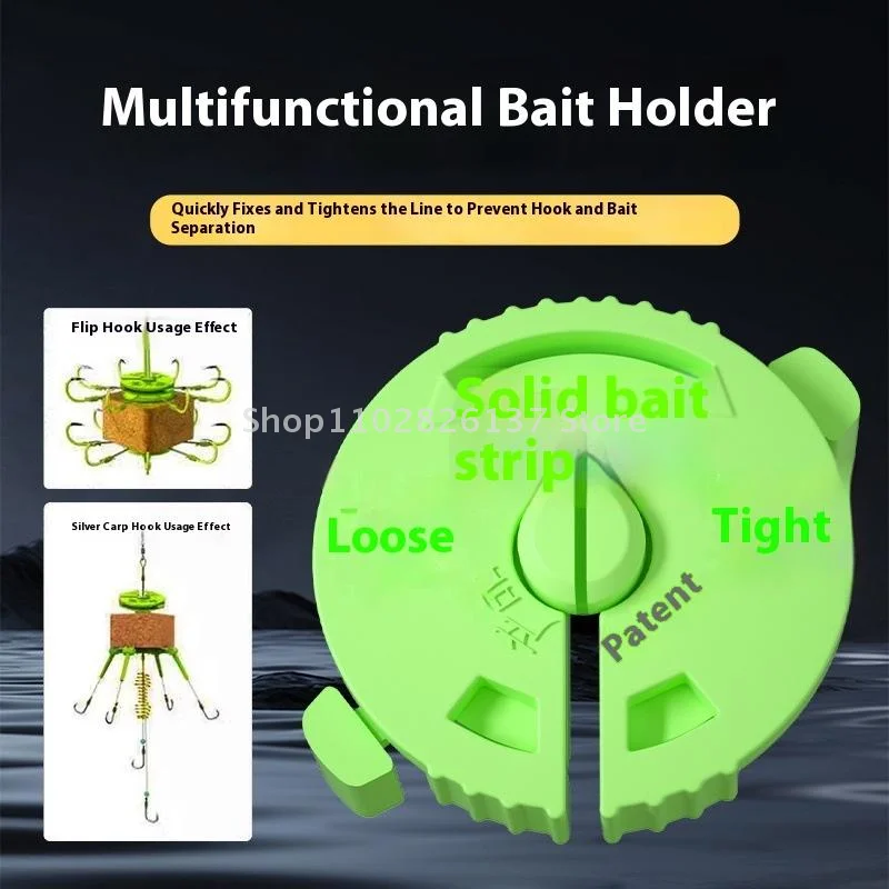 1/5/10Pcs Bait Holder Cube Bait Flip Hook Casting Rod Long-Distance Fishing Hook-Bait Separation Prevention Accessories