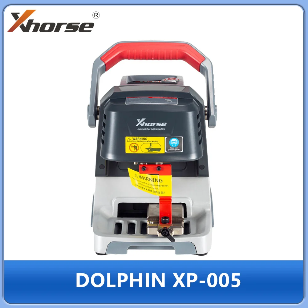 Xhorse Dolphin XP005 Key Cutting Machine with M5 Clamp Support Sided/Track/Tibbe Keys Works on Phone Application
