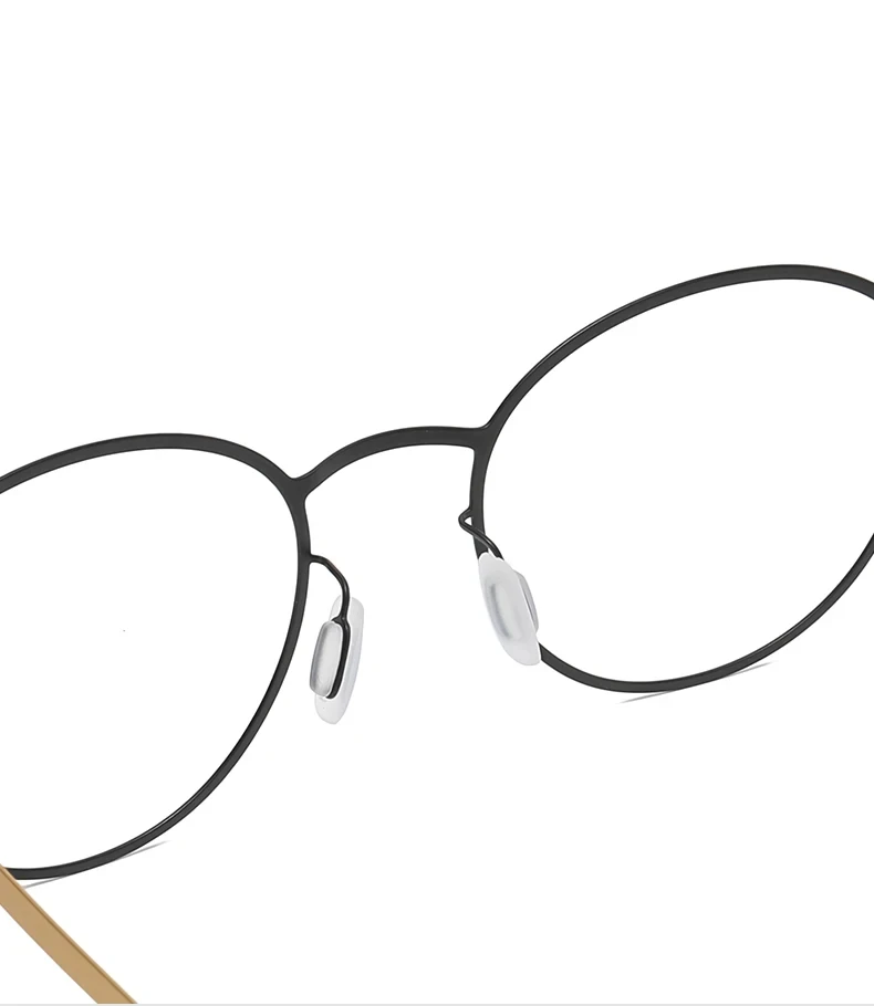 Germany Screwless Glasses Frame Men Women Lightweight 7.5g Fashion Square Round High Elasticity Eyewear Eyeglasses Spectacle New