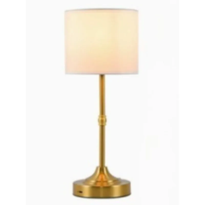 

Amazon French Style Fabric Bedside Lamp, Luxury Creative Retro Table Lamp, Bedroom Decorative Desk Lamp, Living Room Study Lamp