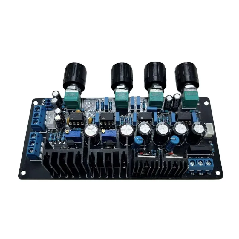 ترقية ne5532 الفئة أ لوحة نغمة تنظيمية عالية والمتوسطة تعديل باس HIFI عشاق الصوت مكبر كهربائي اللوحة الأمامية #6