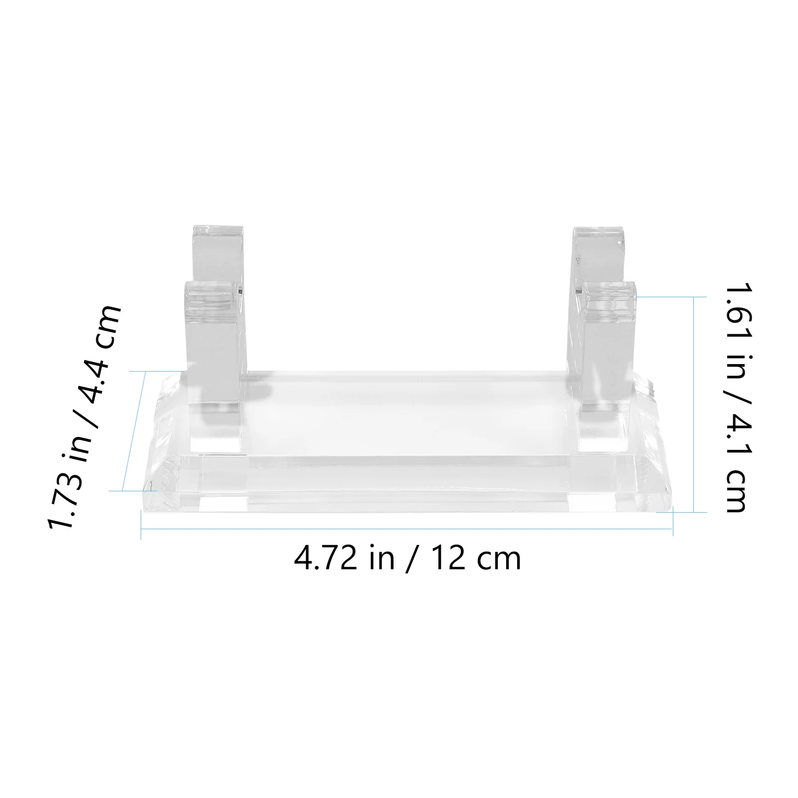 

Transparent Pen Holder Stand Acrylic Display Storage Rack for Office Home School Desk Organizer for Pens Nail Art Brushes
