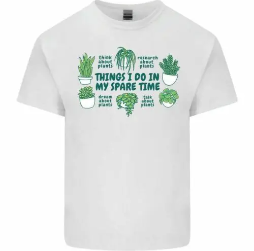 Plants Things I Do In My Spare Time Men's Funny T-Shirt House Garden Gardening