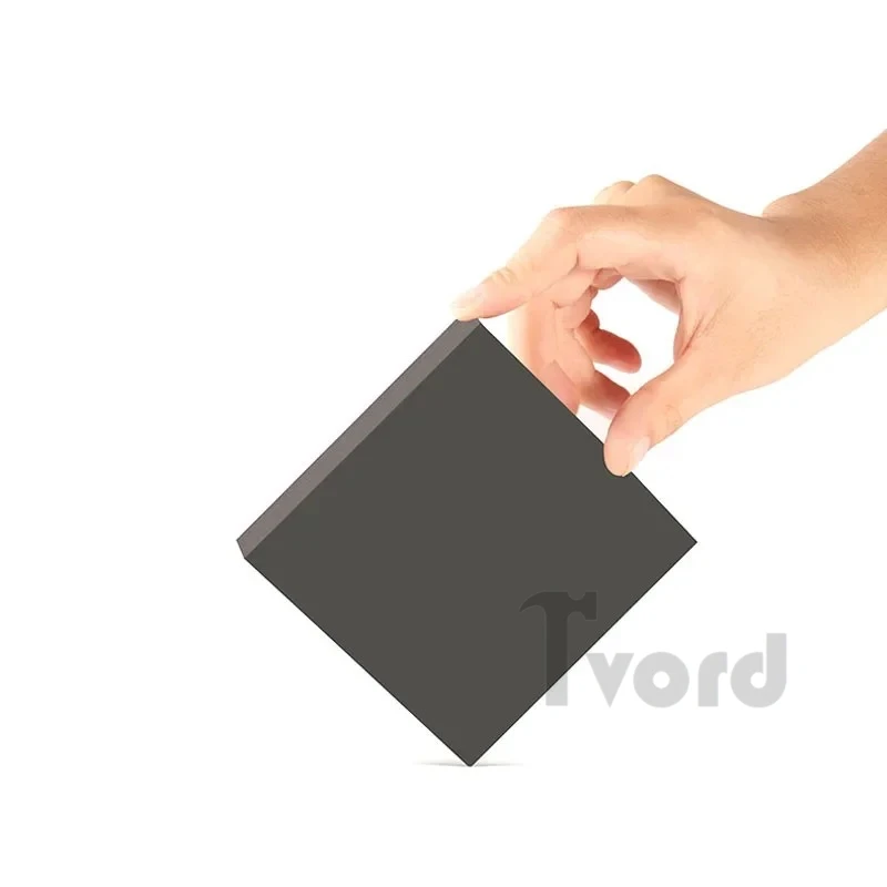 صناعة كتلة مطاطية سوداء مرنة مكافحة زلة التخميد طوقا وسادة مقاومة للصدمات صفائح مطاطية التخميد طوقا سمك 3-100 مللي متر #2