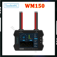 ToolkitRC WM150 150A 50V Watt Meter Power Analyzer LCD Display Power Voltage Current Tester PWM Output for RC FPV Drone