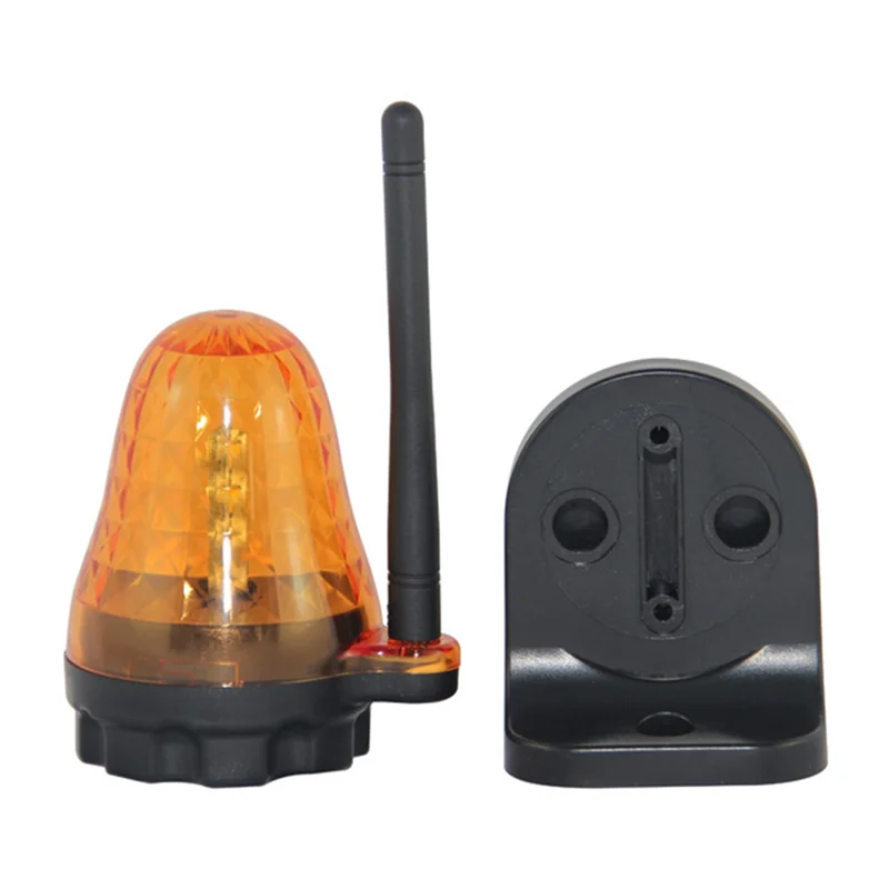 【B89E】AC12-265V Universal LED Warning Beacon Light 2Pcs Alarm Signal Lamp For Automatic Gates Garage Door Rolling Shutter