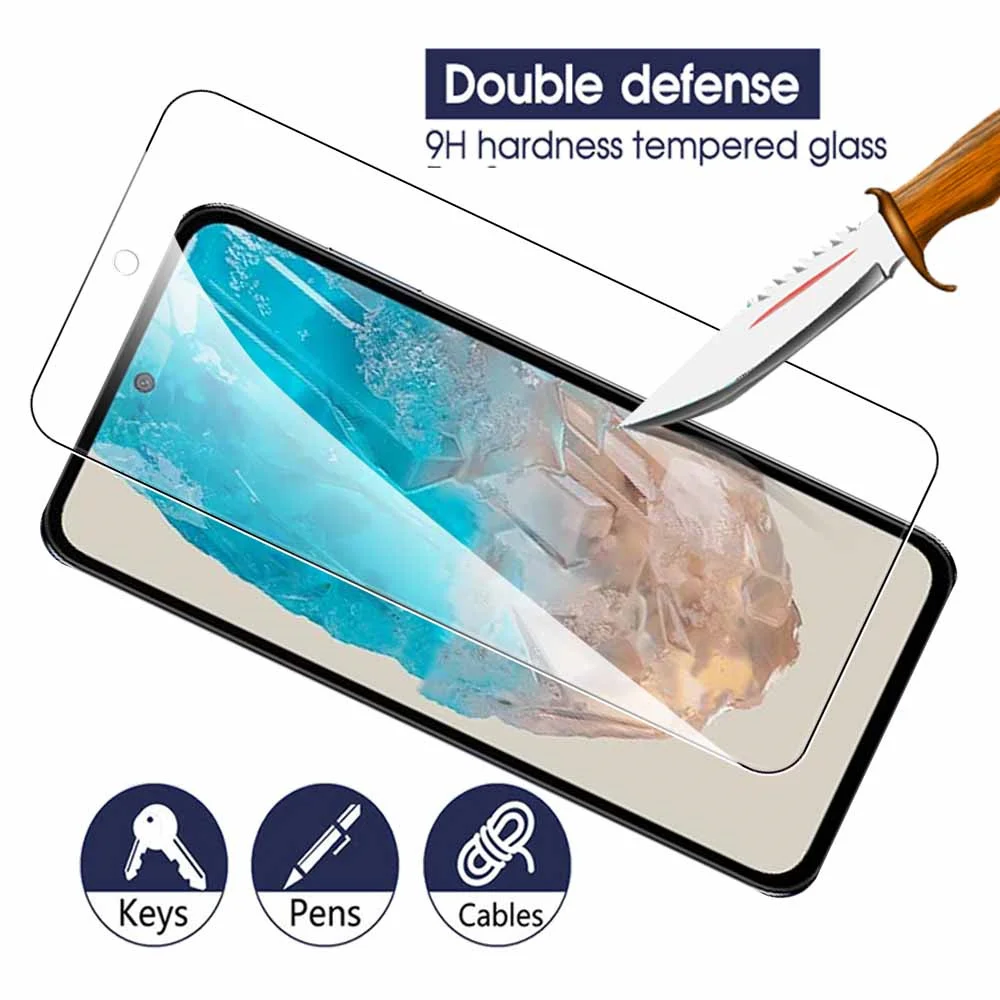 For Samsung Galaxy M35 Glass 4in1 Camera Protective Tempered Glass For Samsung M35 M 35 35M 2024 Screen Protector Films 6.6 inch