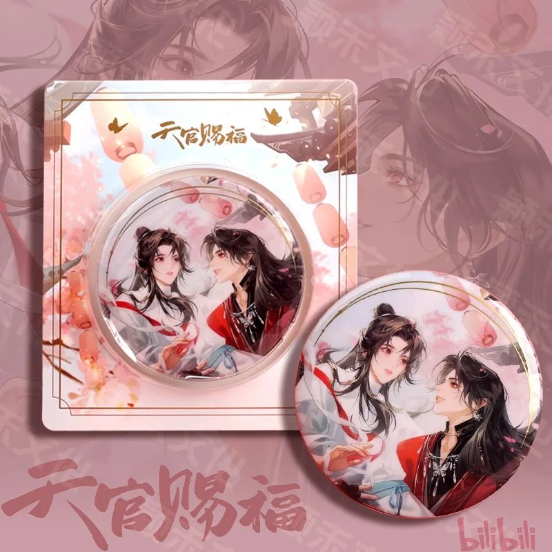 manhwa heaven officials blessing metal badge xie lianhua cheng cartoon characters emblemas de flandres grandes presente cosplay novo 01