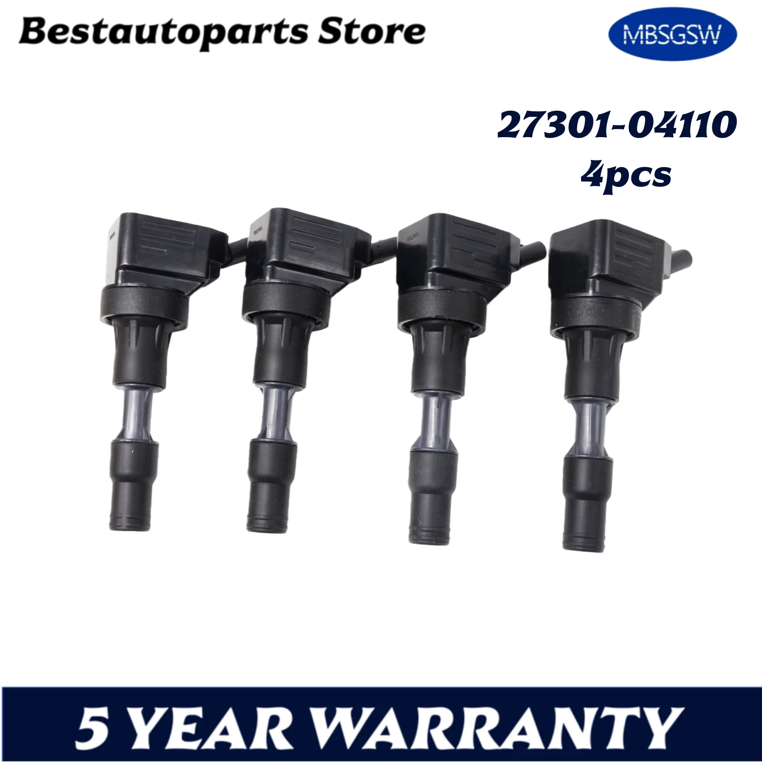 

4 PCS lgnition Coil For HYUNDAI i10 i20 2015 2016 i30 2016 2017 For KIA CEE'D PICANTO 2730104110