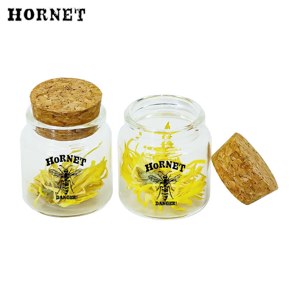 HORNET 1pcs of 56 ml wide 47mm 1.85 inches * height 57 mm 2.24 inches cork glass bottle spice bottle container jar vial