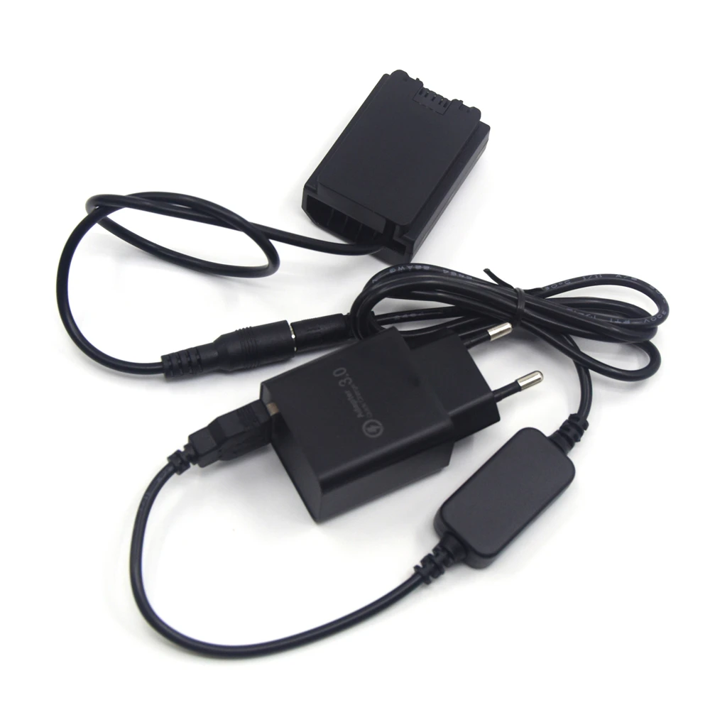 USB Power Cable+USB Port Charger+NP-FZ100 DC Coupler NPFZ100 Dummy Battery for Sony Alpha A7IV A9 A7RM3 A7RIII A6600 A7M3 Camera