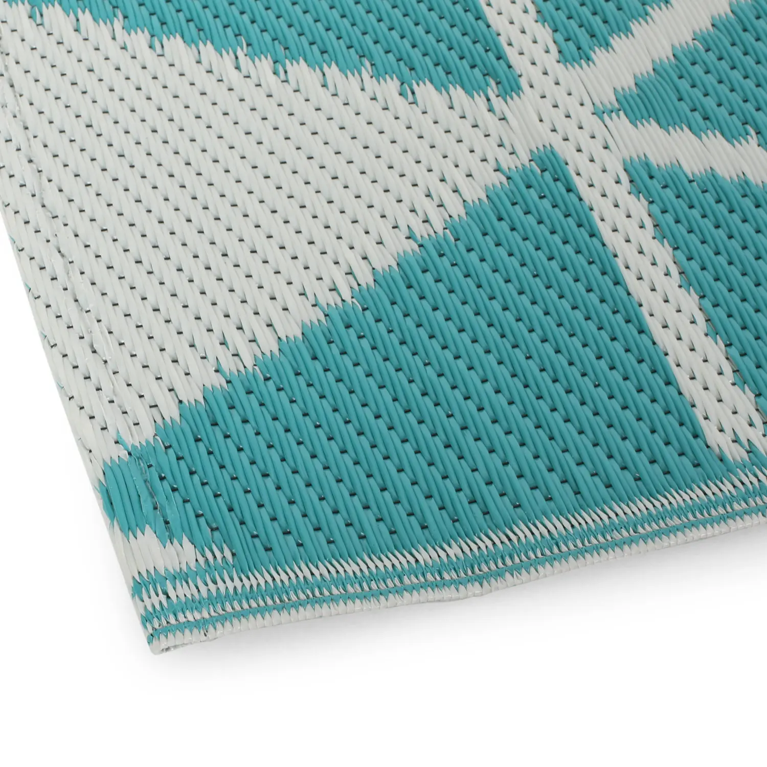 

HERRINGBONE 4" x 6" PP RUG