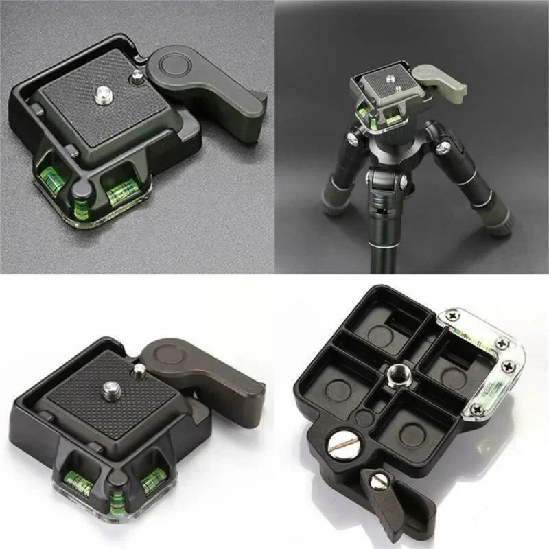 Clamp Quick Release Plate For DSLR Camera Holder Monopod Mount Replacement Tripod Practical Useful Accessories