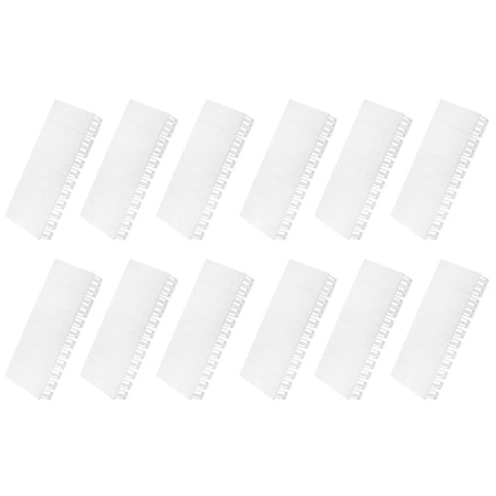 DIN Rail Blank Panel Slot Cover For Distribution Boxes Pack Options 12 24 Clip-on Mounting Prevents Accidental Contact