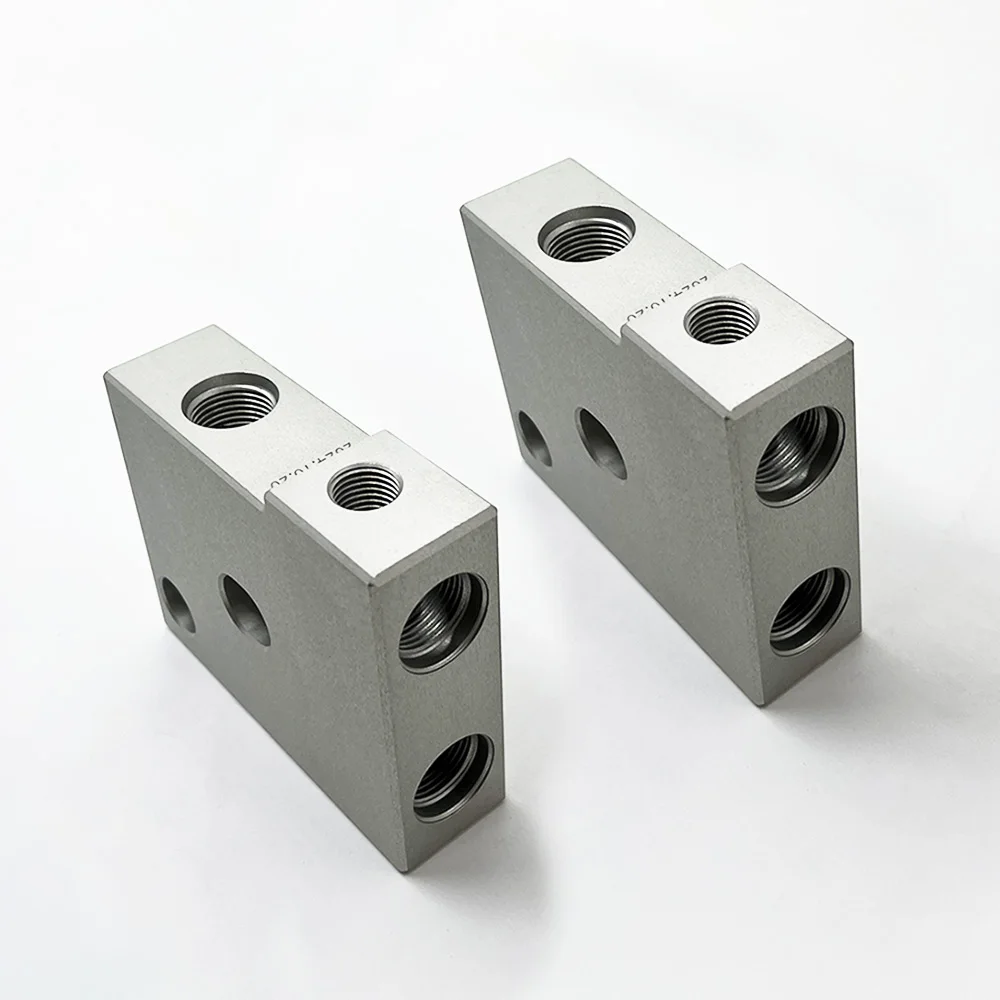 

2pcs For HEAD Water Jet Cutting Head Parts Connect Block 110-00004-0101 Waterjet Intensifier Pump For HD Connecting Block