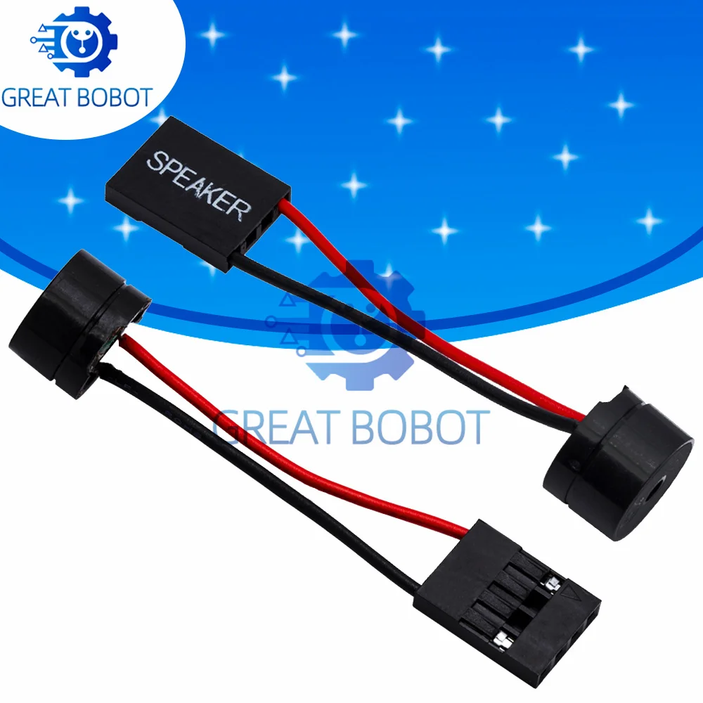 BS 1PCS Mini Plug Speaker For PC Interanal BIOS Computer Motherboard Mini Onboard Case Buzzer Board Beep Alarm NEW