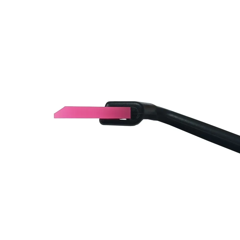 

Easy to Use TPU Car Tint Squeegee Long Plastic Handle Soft Rubber Scraper Durable Anti-Slip Window Cleaning Tool
