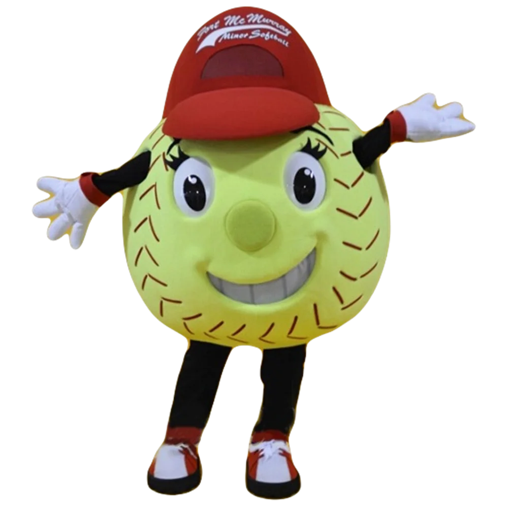 softball baseball mascot costume Tennis Ball Tenis Ball Baseball Softball Soft-ball Baseball theme carnival 2851