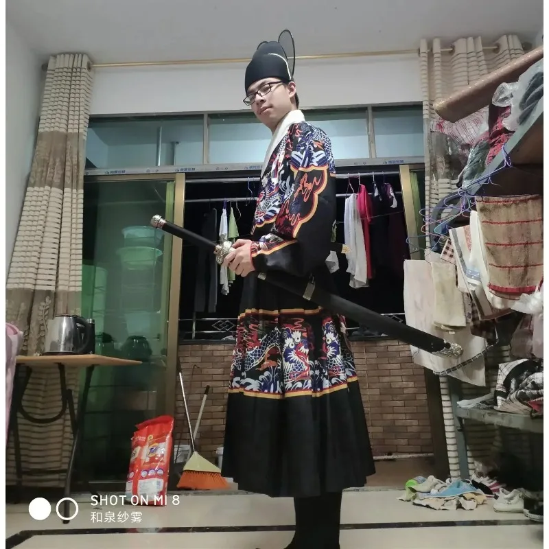 Anime Cosplay Props Houten Zwaard 104 cm Cosplay De Verloren Tomb Zwaard Kylin Zhang Wapen Model Kostuum Party Anime