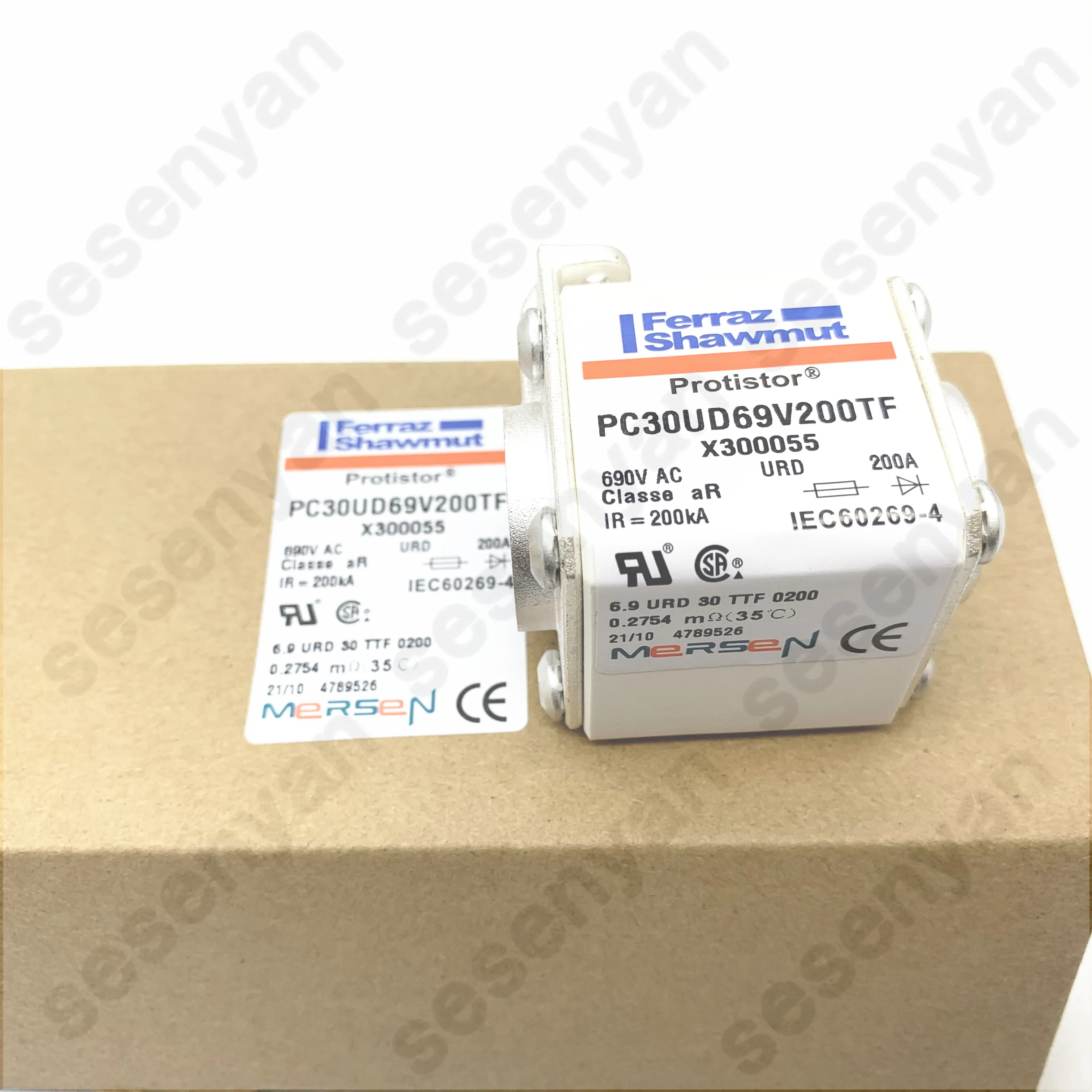 W300054 6.9U RD30TTF0160 690V16 0A совершенно новый предохранитель PC30UD69V200TF X300055 125A160A