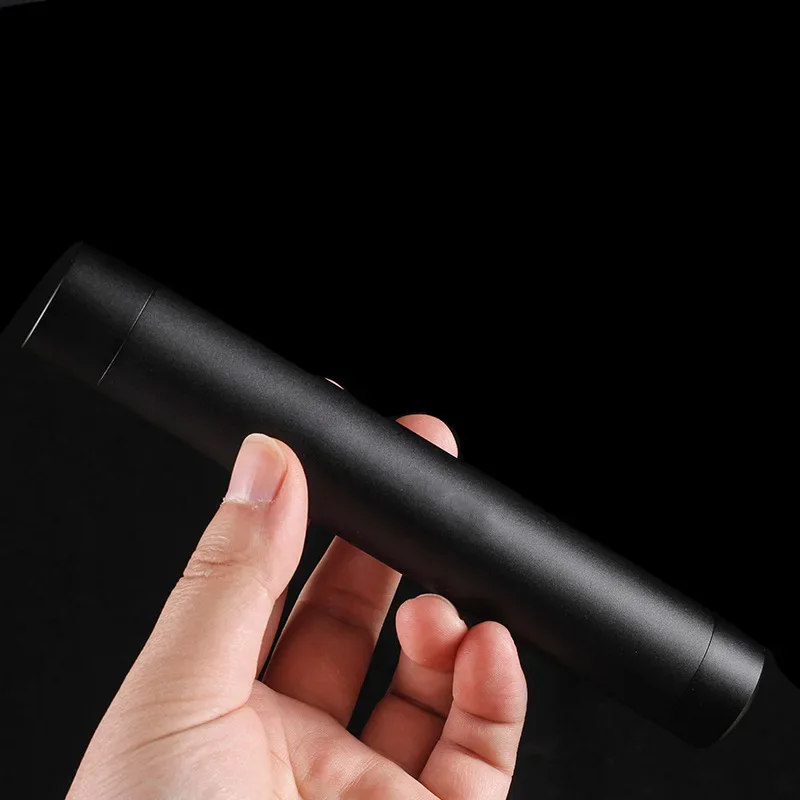 

Mini Classic Cigar Tube Gadget Portable Aluminum Travel Cigar Case Humidor Holder Cigar Accessories