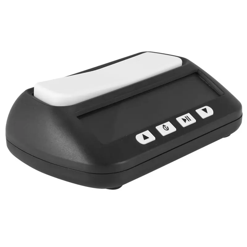 10X Chess Clock, Digital Chess Timer & Game Timer, 3-In-1 Multipurpose Portable Professional Clock Black
