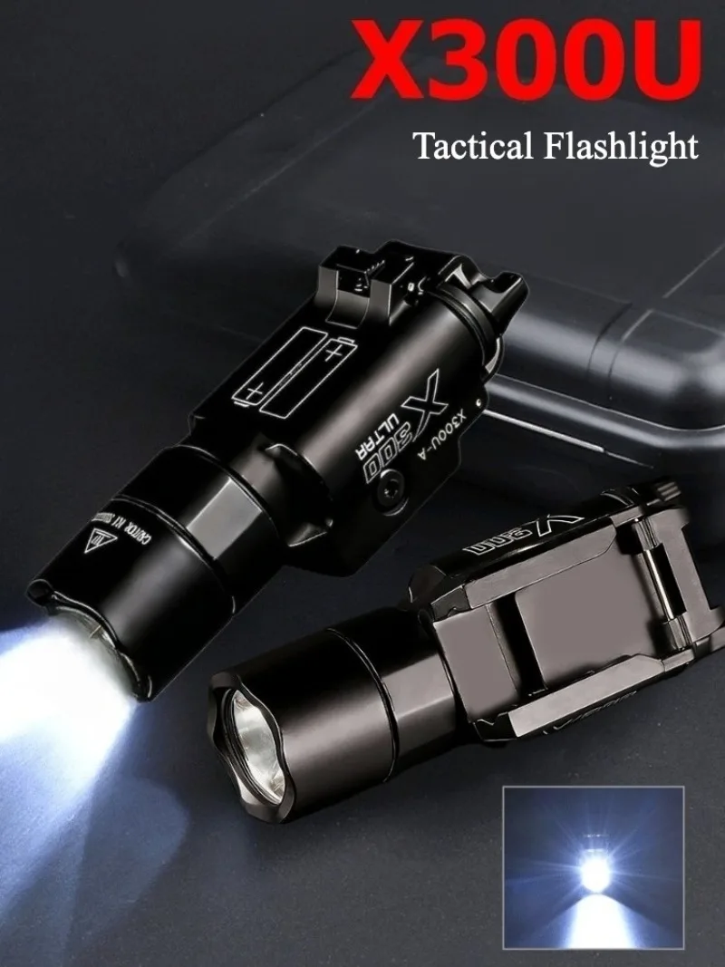 X300U 1000 Lumen Taktische LED-Taschenlampe Gewehr-Pistolen-Licht Scout Jagd-Waffenlicht Outdoor-Licht Passend für 20MM Schiene – Detail 1