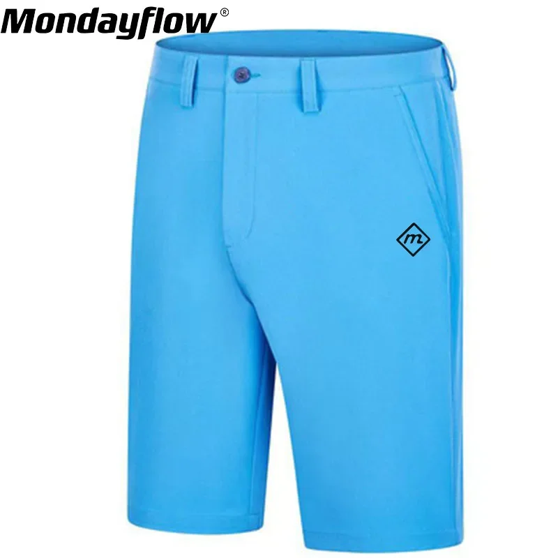 Monday Flow Men spodenki golfowe Golf Man Golf spodenki męskie sportowe na zewnątrz lekkie szybkoschnący odprowadzanie wilgoci mężczyźni torba na