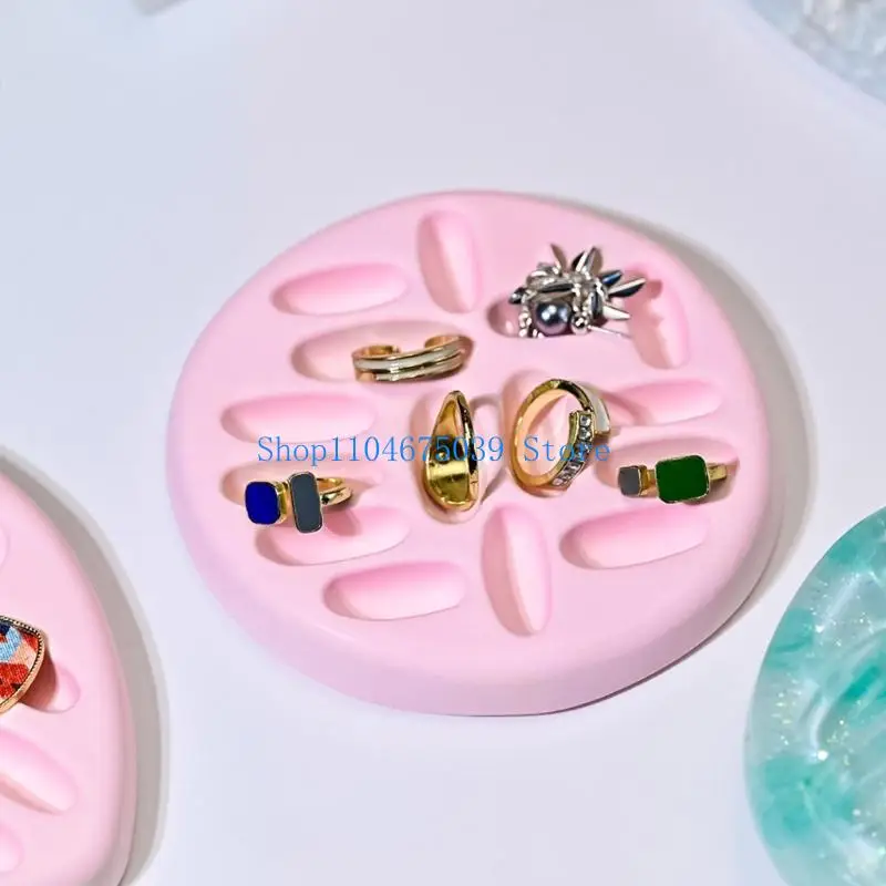 

5asd прочные силиконовые держатели для хранения, форма для изготовления уникальных держателей для ювелирных изделий, отлично для