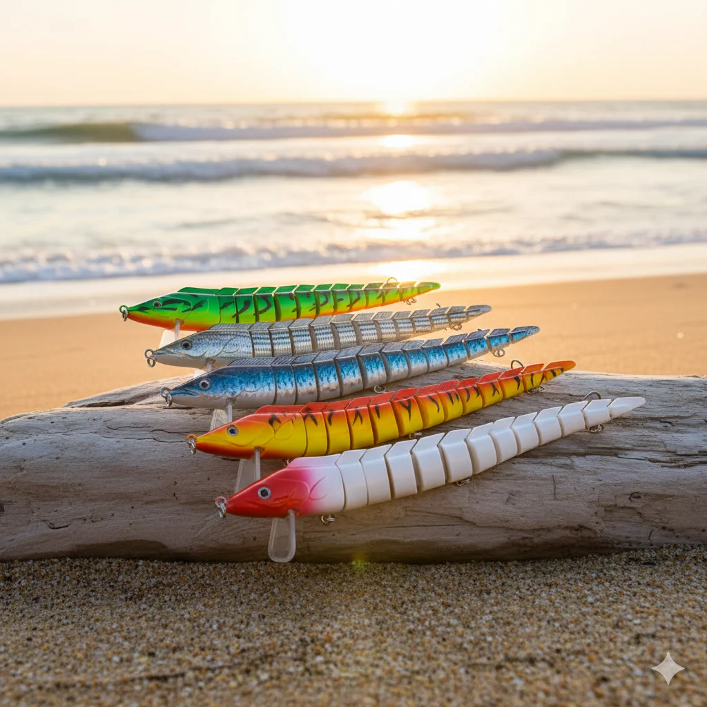 

Giant 23cm 46g Multi Jointed Swimbait S-Swimming Glide Bait Realistic Fishing Lure for Large Pike Bass Walleye Hard Baits Pesca