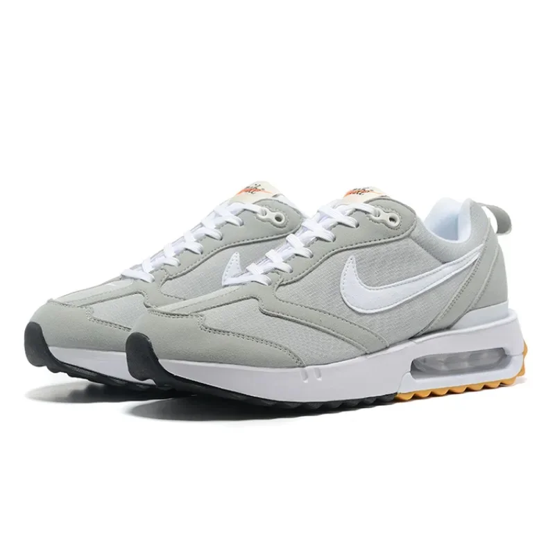 

Модные кроссовки Nike Air Max Dawn Beige Grey White, повседневные легкие нескользящие мужские и женские кроссовки на воздушной подушке