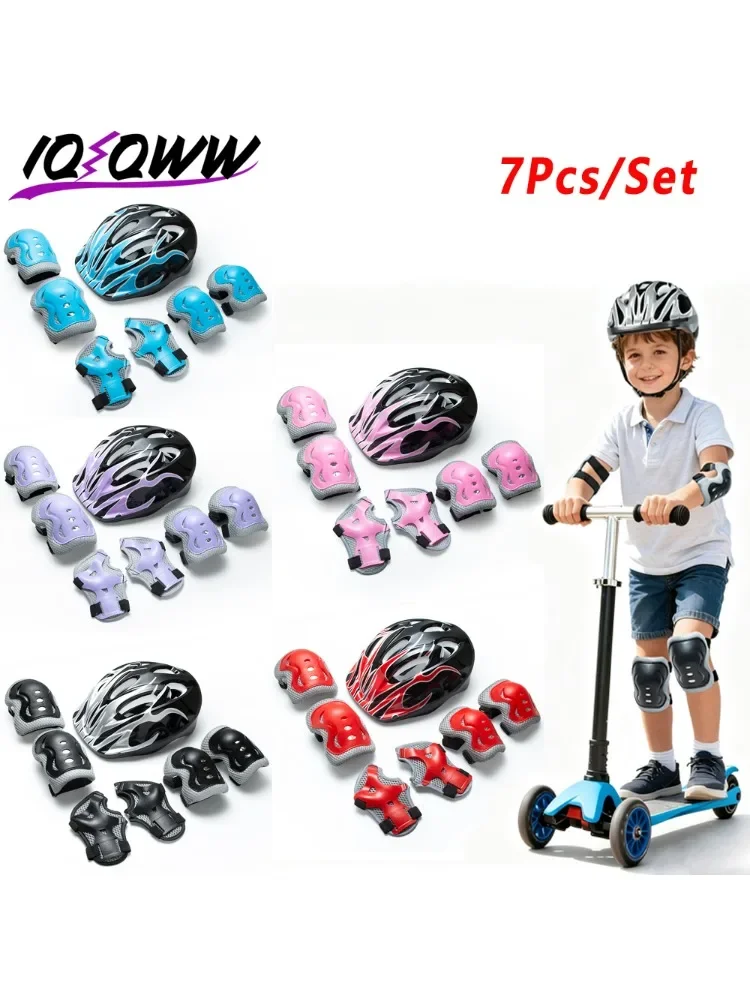 AliExpress IQIQWW Kids Knee Pads and Elbow Pads Guards Protective Gear Set Safety Gear for Roller Skates Cycling Bike Skateboard Sports