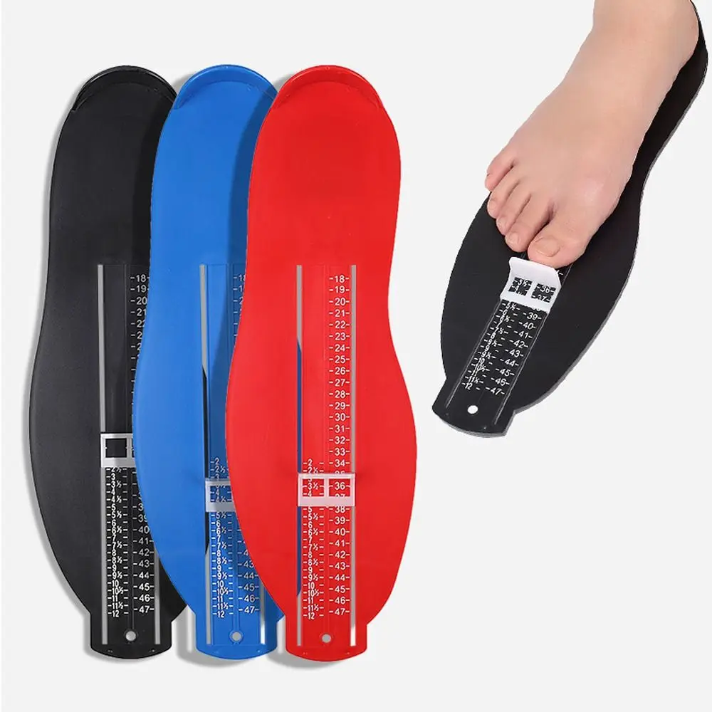 Portable UK Size EU Size Foot Measure Gauge Device Shoes Size Measuring Ruler Hanging Design Foot Care