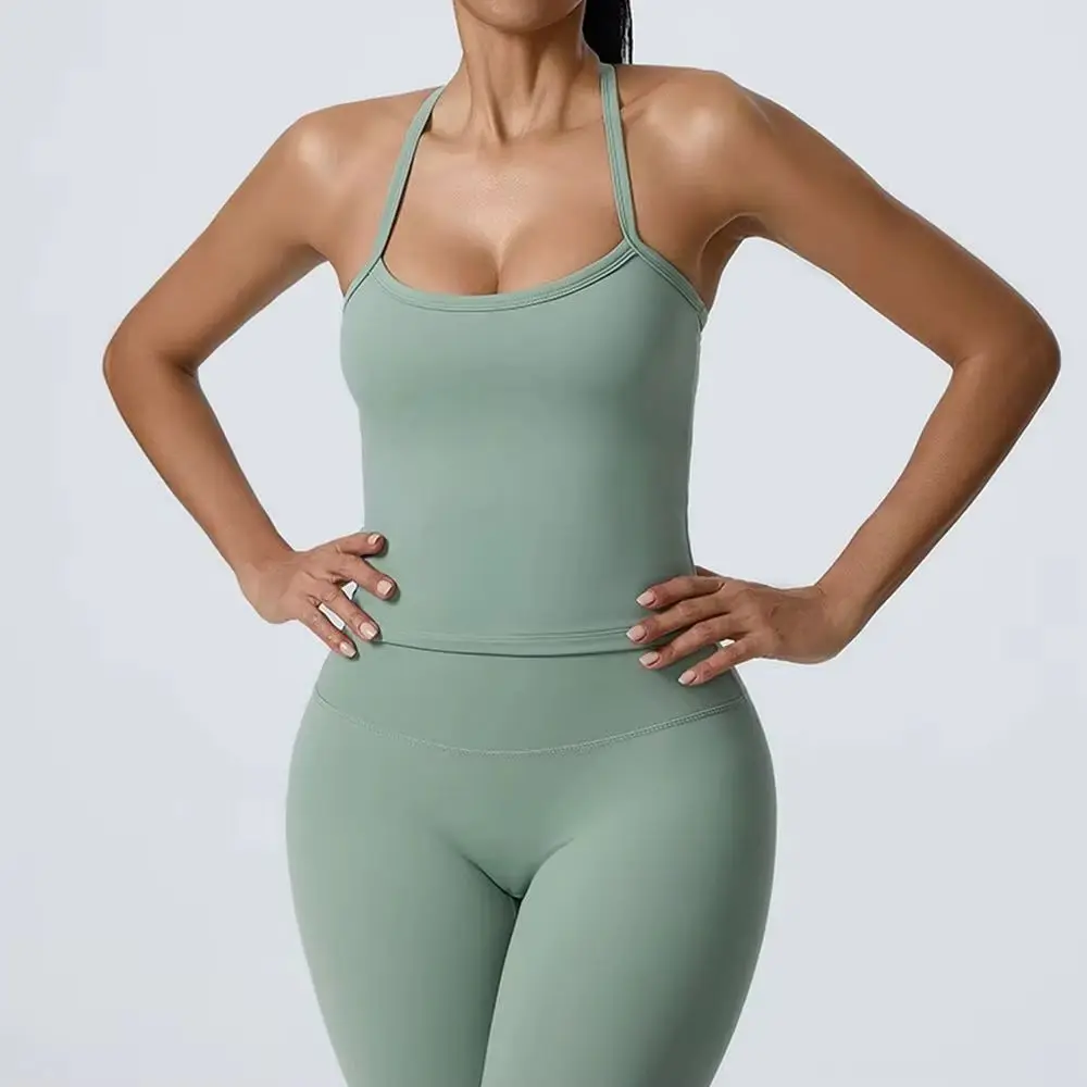 

Yoga Shirt Women Workout Tank Top Female Sports Vest Women Gym Shirt Women Training Sleeveless Yoga Clothes Sports Quick Dry