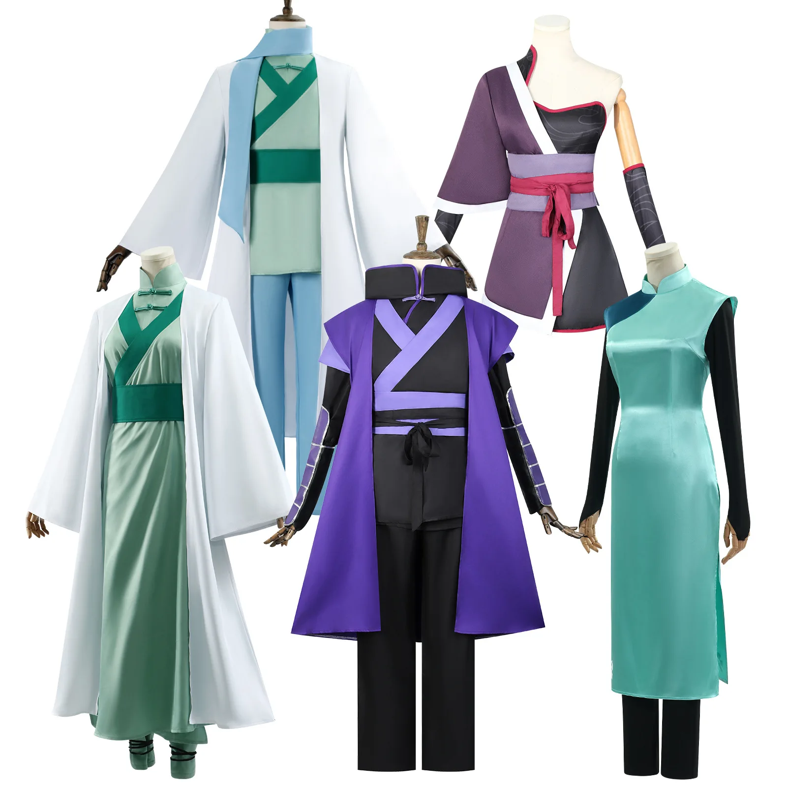 

High-end Custom-made Assassin Wu Liuqi Costume With Red Teeth, Jiang Huilian's Plum Blossom Thirteen Flag Dress, No. 7, No. 11