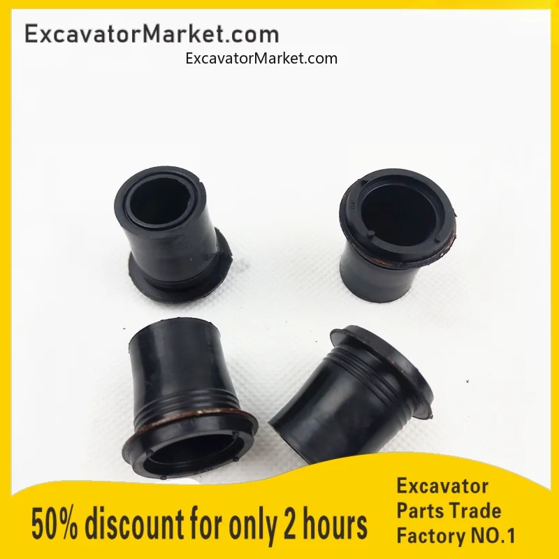 For Doosan Daewoo DH60 80-7 Excavator Fuel injection nozzle oil seal nozzle rubber cover engine parts Excavator Accessories