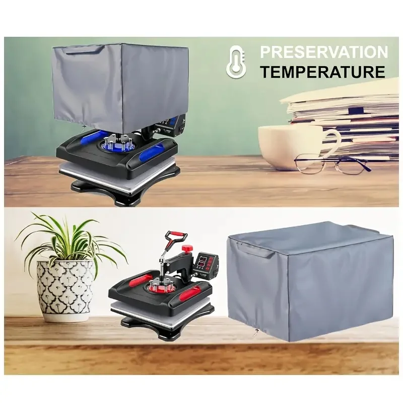 

Крышка машины для термопресса для тяжелых условий эксплуатации — неэлектрическая пылезащитная пленка с плотной конструкцией, совместимая с большинством термопрессоров