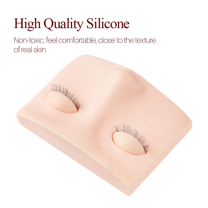 Eyelash Extension Mannequin Head High Quality Silicone Small Volume Suitable For New User