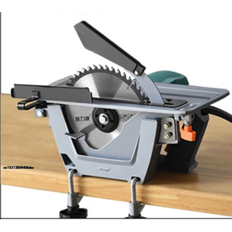Structure 8 Inch Wood Circular Saw 220V Multifunctional Wood Cutting Grooving Tool Household Woodworking Processing Machine
