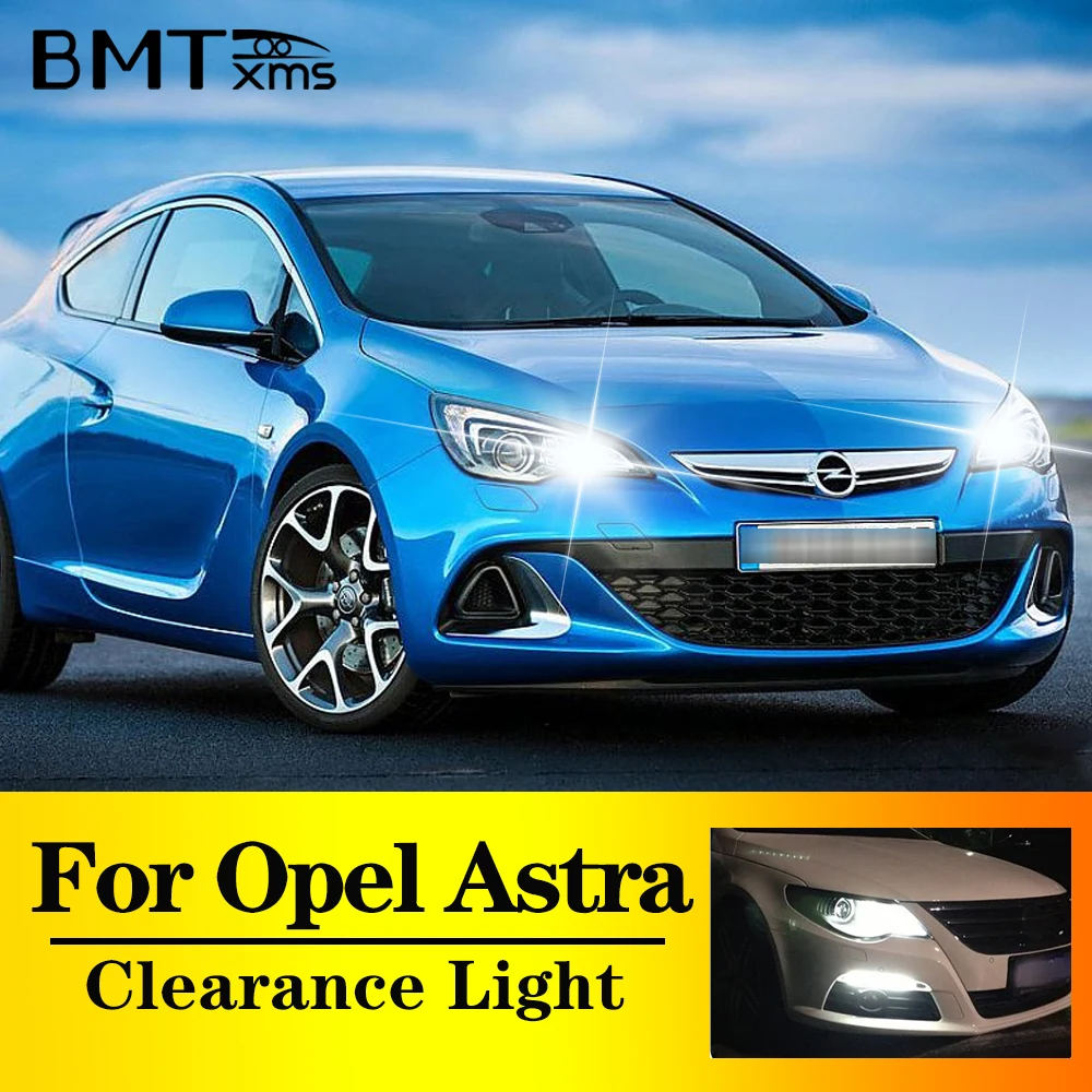 

BMTxms 2Pcs T10 W5W Car Bulbs LED Parking Lamp Interior Clearance Lights For Vauxhall Opel Corsa D OPC 2006-2011 2012 2013 2014