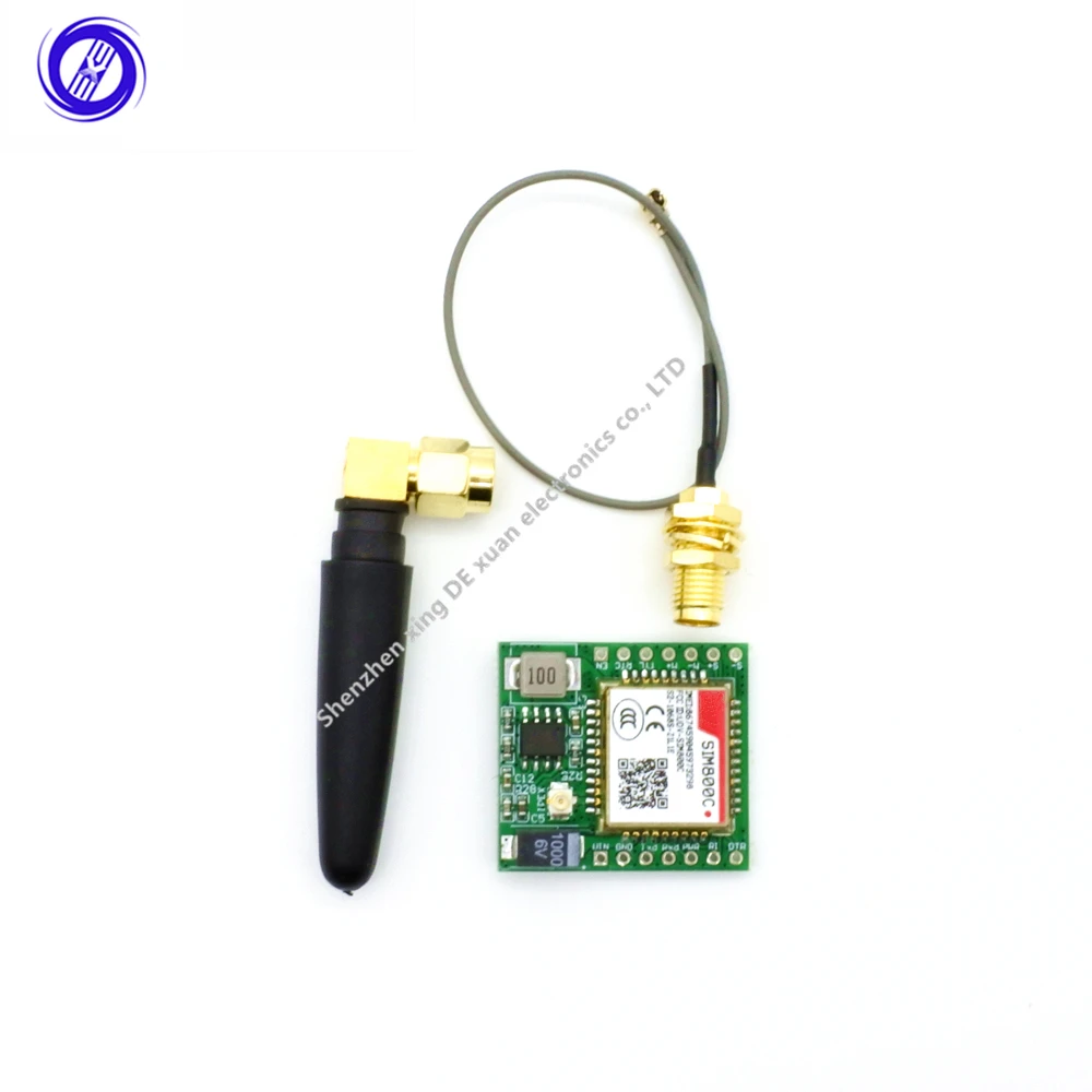 Placa IPEX da desenvolvimento do módulo TTL de SIM800C GSM GPRS com Air208S SIM7020C