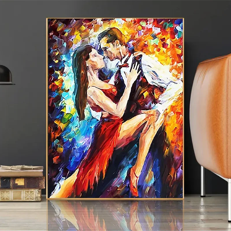 5D Diamond Painting Ballet Girl Oil Painting Full Drill Diamond Mosaic DIY Hand Inlaid Rhinestone Embroidery Home Decor Gifts