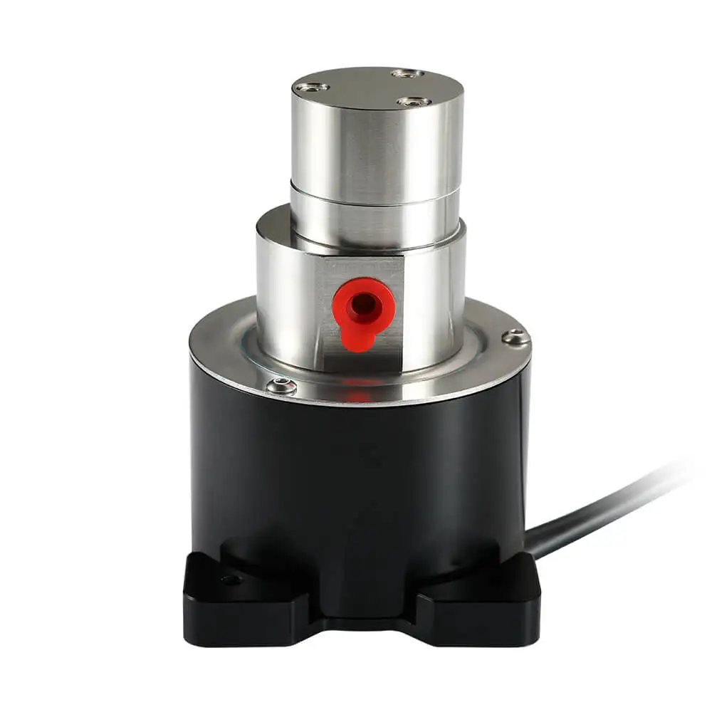 SOVOFLO MG-PKPF0.3-BLDC24V60W Magnetic Gear Pump 0.3mL/rev. 1.35LPM SUS 316L Body PEEK Gear PTFE Seal 24V DC Brushless Motor