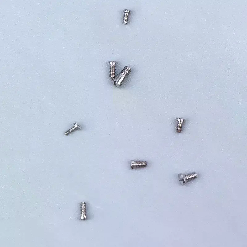 /HTF/For Table Back Cover Screws Maintenance Parts One Word Stainless Steel Bolt Quartz Mechanical Watch Back Cover Suitable