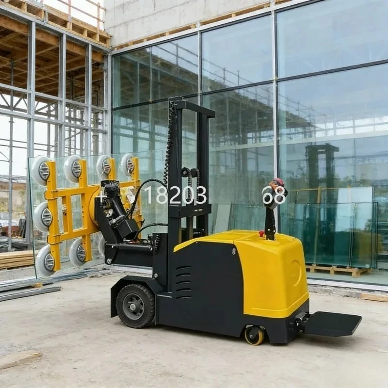 Customized Vacuum Lifter 1000kg Load Capacity Automatic Balanced Forklift Vacuum Lifter For Metal/Glass Plates