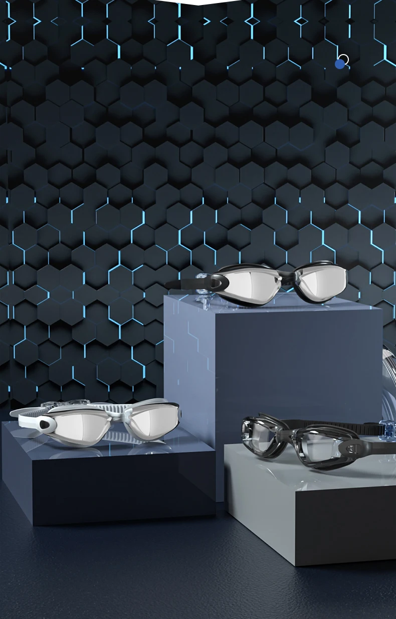 Schwimmbrille Für Erwachsene: Wasserdicht, Beschlagfrei, Hd, Galvanisiert, Unisex, Uv-Schutz S5394Bfbdd10E470D8077Ef92D37087384