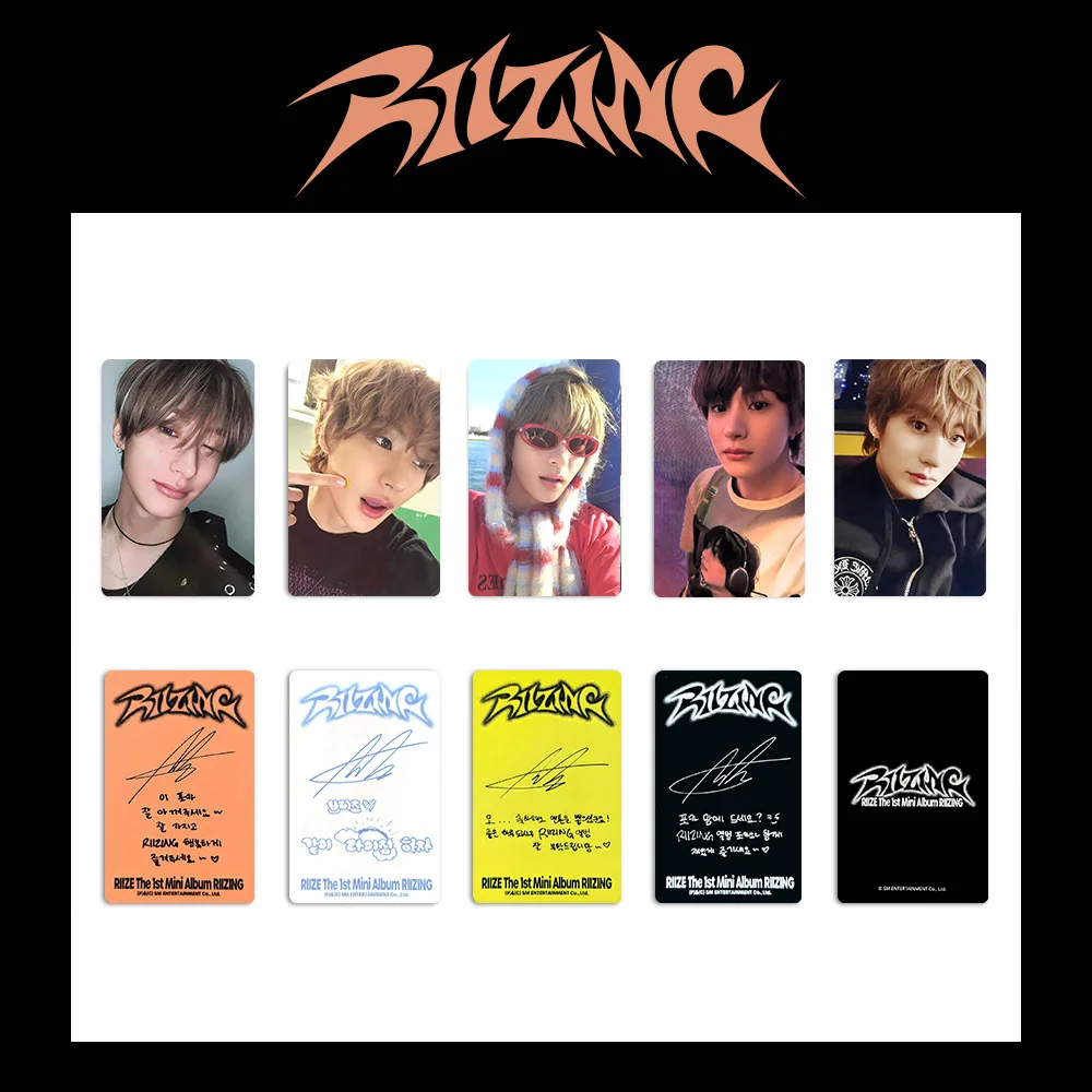 Kpop Idol RIIZE Lomo Cards Photocards BRIIZE Photo Card RIIZING Postcard for Fans Collection