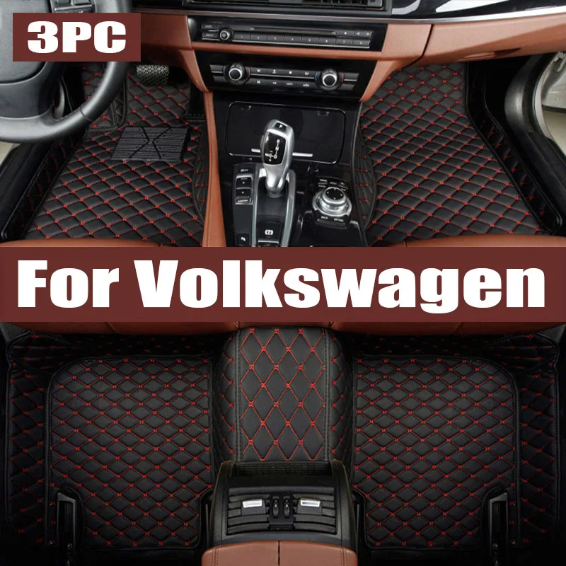 

Car Floor Mat for Volkswagen VW Golf 7 Mk7 5-door 2015~2021 Foot Parts Panel TPE Liner Carpet Pad Custom Cover Rug trunk mat