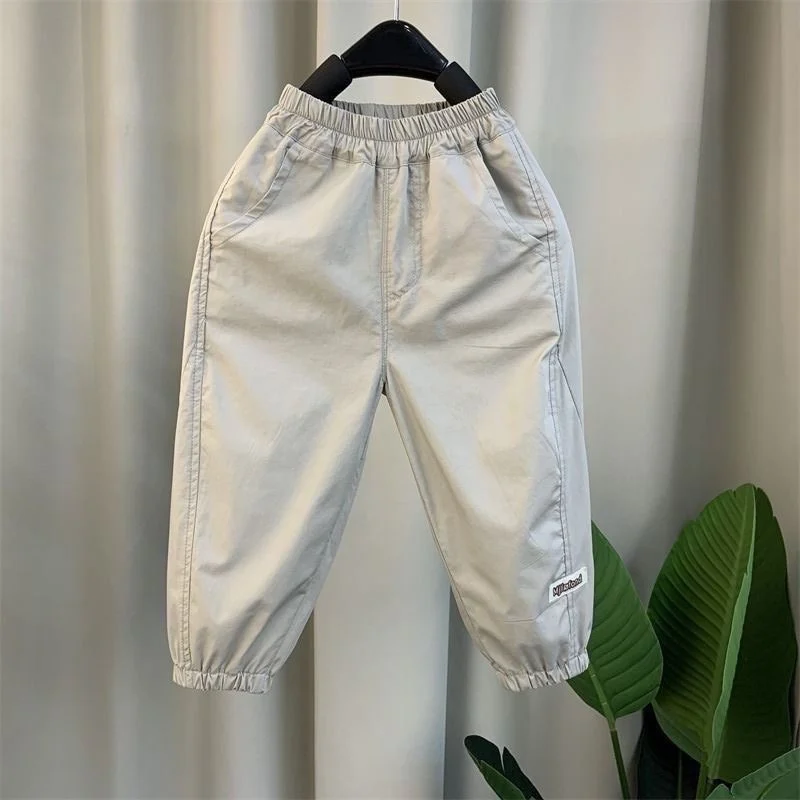 Neue Sommerhose für Jungen, hübsche, leichte und bequeme, mückensichere Hose für Kinder im Alter von 2–8 Jahren, Kinder-Overalls – Detail 3
