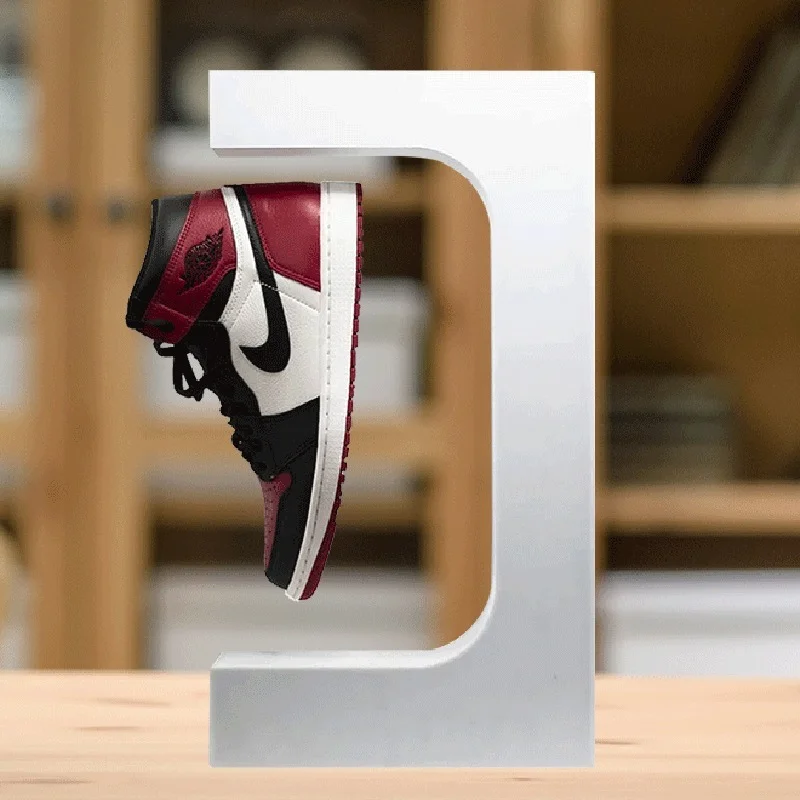 Space Saving Shoe Rack Amazing Rotating Minimalist White Design Modern Shoe Boxes Levitation Creative Sapateira Hallway Bench